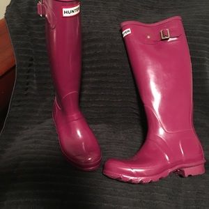 Hunter rain boots